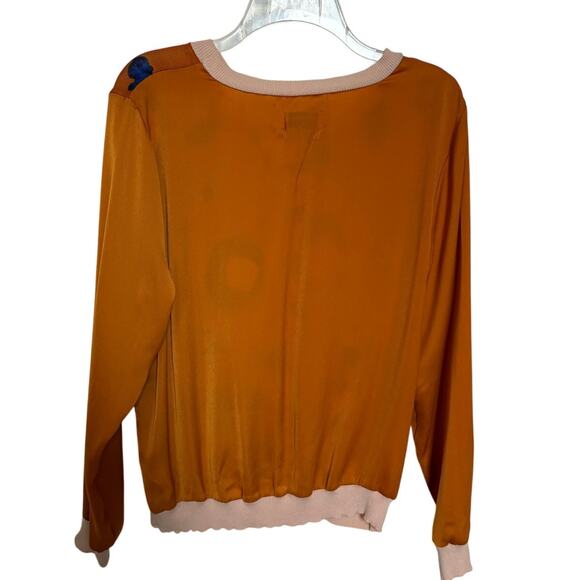 3.1 Phillip Lim for Target Light Knit Sweater Leopard Cheetah Print size L - Picture 2 of 5